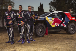 Stéphane Peterhansel, Cyril Despres, Carlos Sainz