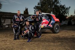 Stéphane Peterhansel, Cyril Despres, Carlos Sainz