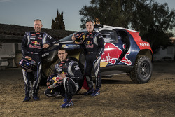 Stéphane Peterhansel, Cyril Despres, Carlos Sainz