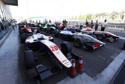 Cars in parc ferme