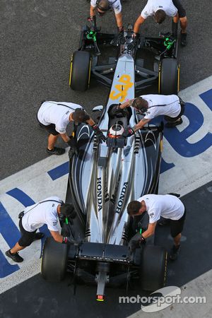 Stoffel Vandoorne, McLaren MP4-29H tester e pilota di riserva