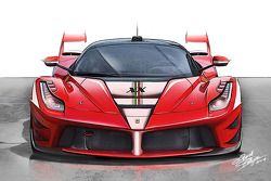 Ferrari LaFerrari XX, diseño concepto