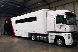 Marussia transporter up for auction