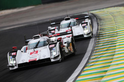 #2 Audi Sport Team Joest Audi R18 e-tron quattro: Marcel Fässler, Andre Lotterer, Benoit Tréluyer