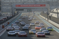 Ferrari Challenge Europe race 1 start