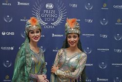 Entertainment at the 2014 FIA Prize Giving Gala