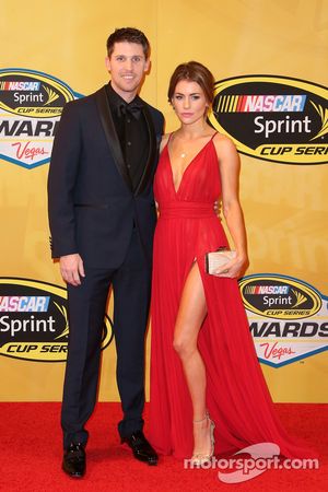 Denny Hamlin and his girlfriend Jordan Fish