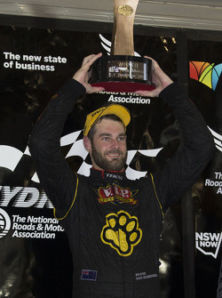 Race winner Shane van Gisbergen, Tekno Team VIP Holden