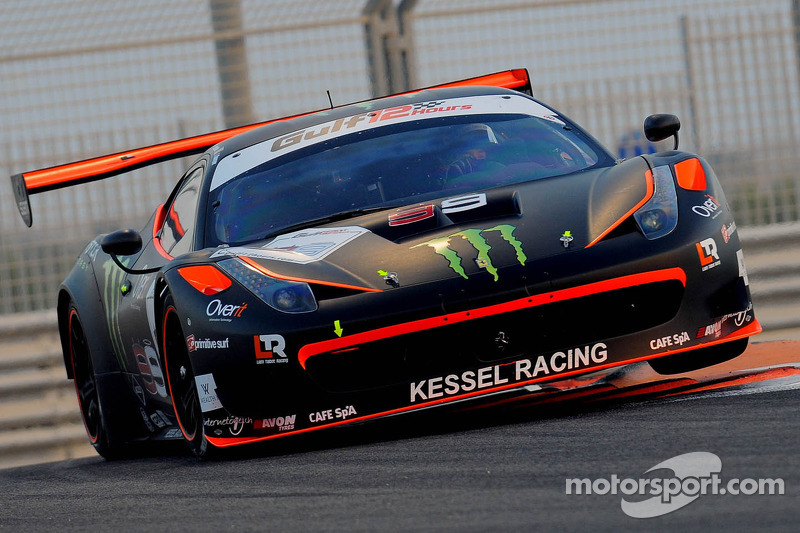 #99 Kessel Racing Ferrari 458 GT3: Jorge Lorenzo, Liam Talbot, Marco Zanuttini, Jacques Duyver
