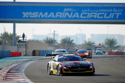 #1 Abu Dhabi Racing Black Falcon Mercedes SLS AMG GT3: Khaled Al Qubaisi, Jeroen Bleekemolen, Bernd
