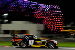 #1 Abu Dhabi Racing Black Falcon Mercedes SLS AMG GT3: Khaled Al Qubaisi, Jeroen Bleekemolen, Bernd Schneider