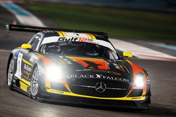 #1 Abu Dhabi Racing Black Falcon Mercedes SLS AMG GT3: Khaled Al Qubaisi, Jeroen Bleekemolen, Bernd Schneider