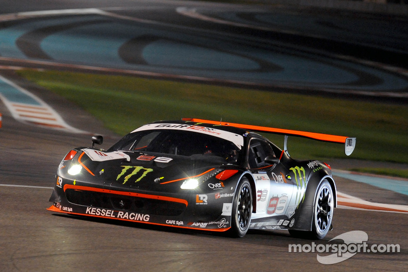 #99 Kessel Racing Ferrari 458 GT3: Jorge Lorenzo, Liam Talbot, Marco Zanuttini, Jacques Duyver