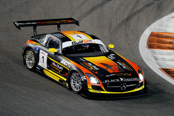 #1 Abu Dhabi Racing Black Falcon Mercedes SLS AMG GT3: Khaled Al Qubaisi, Jeroen Bleekemolen, Bernd Schneider