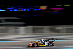 #1 Abu Dhabi Racing Black Falcon Mercedes SLS AMG GT3: Khaled Al Qubaisi, Jeroen Bleekemolen, Bernd Schneider