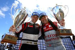 Winners Tom Kristensen and Petter Solberg