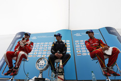 Podium: race winner Sebastien Buemi, e.dams-Renault, second place Nelson Piquet Jr., China Racing, third place Lucas di Grassi, Audi Sport ABT