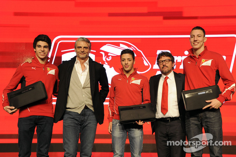 Maurizio Arrivabene, Sergio Marchionne ve Ferrari Akademi Pilotları