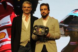 Maurizio Arrivabene e Fernando Alonso