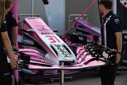 Force India VJM11 nose and front wing 