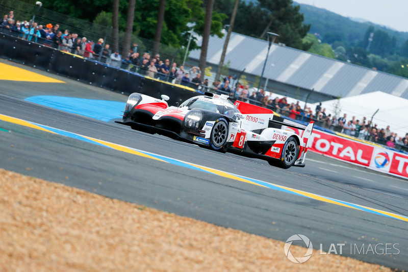 #8 Toyota Gazoo Racing Toyota TS050: Sébastien Buemi, Kazuki Nakajima, Fernando Alonso