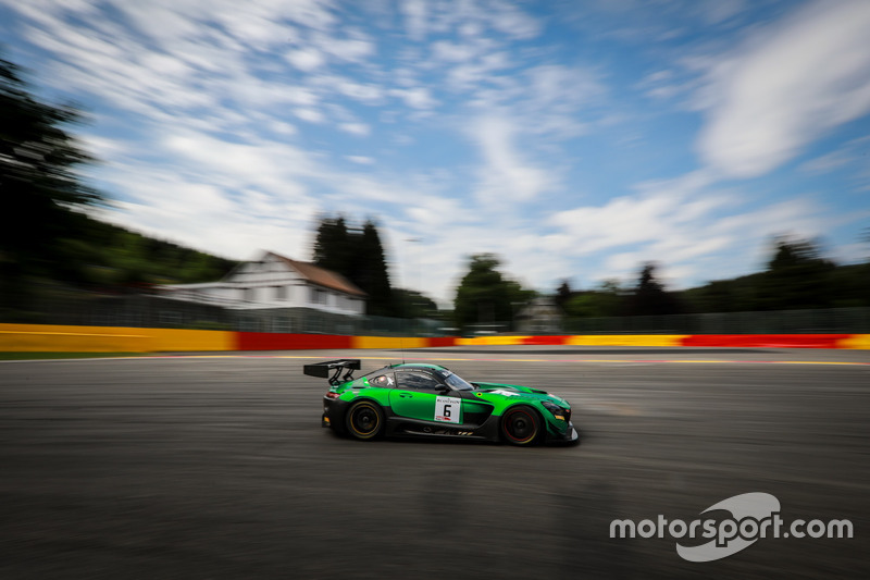 #6 BLACK FALCON Mercedes-AMG GT3: Hubert Haupt, Gabriele Piana, Abdulaziz Al Faisal, Manuel Metzger