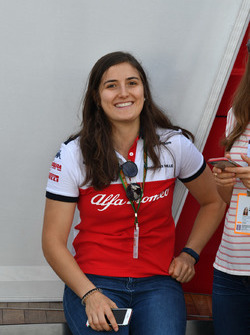 Tatiana Calderon, Sauber Test Driver