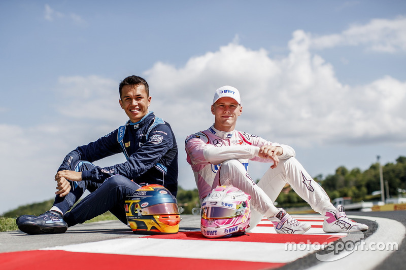 Alexander Albon et Maximilian Günther, les vainqueurs de Silverstone