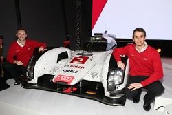 René Rast y Oliver Jarvis, Audi R18 LMP1 drivers