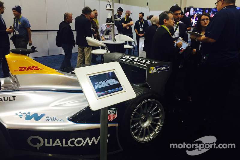 360 Racing's technology se muestra en el CES