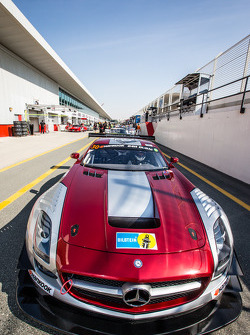 #30 Ram Racing Mercedes SLS AMG GT3: Cheerag Arya, Thomas Jäger, Tom Onslow-Cole, Adam Christodoulou