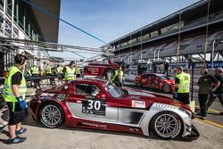 #30 Ram Racing Mercedes SLS AMG GT3: Cheerag Arya, Thomas Jäger, Tom Onslow-Cole, Adam Christodoulou