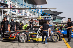 #14 Abu Dhabi Racing Black Falcon Mercedes SLS AMG GT3: Khaled Al Qubaisi, Jeroen Bleekemolen, Bernd Schneider, Andreas Simonsen
