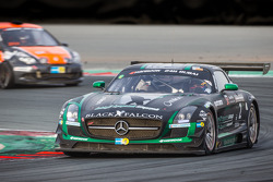 #2 Black Falcon Mercedes SLS AMG GT3: Abdulaziz Al Faisal, Hubert Haupt, Yelmer Buurman, Oliver Webb