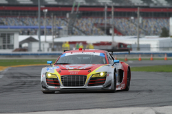 #45 Flying Lizard Motorsports Audi R8 LMS: Markus Winkelhock, Robert Thorne, Satoshi Hoshino, Tomonobu Fujii