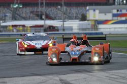 #11 RSR Racing Oreca FLM09 Chevrolet: Chris Cumming, Bruno Junqueira, Jack Hawksworth, Gustavo Menezes