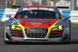 #45 Flying Lizard Motorsports Audi R8 LMS: Markus Winkelhock, Robert Thorne, Satoshi Hoshino, Tomonobu Fujii