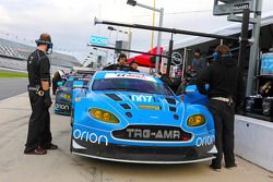 #007 TRG-AMR Aston Martin V12 Vantage: Brandon Davis, Christoffer Nygaard, Christina Nielsen, James Davison