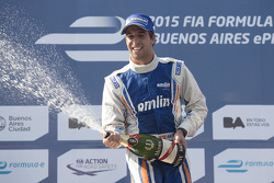 Race winner Antonio Felix da Costa, Amlin Aguri