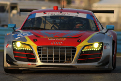 #45 Flying Lizard Motorsports Audi R8 LMS: Markus Winkelhock, Robert Thorne, Satoshi Hoshino, Tomonobu Fujii