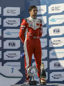 Terceiro lugar Nelson Piquet Jr., China Racing