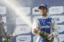 Race winner Antonio Felix da Costa, Amlin Aguri