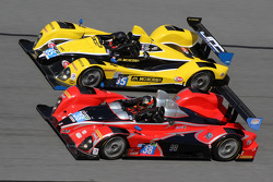 #38 Performance Tech Motorsports Oreca FLM09: James French, Jerome Mee, Dalton Sargent, David Ostella, #85 JDC/Miller Motorsports ORECA FLM09: Rusty Mitchell, Stephen Simpson, Mikhail Goikhberg