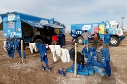Kamaz Master, área del equipo