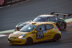 #114 presenza.eu Racing Team Clio Renault Clio Cup Endurance: Yoshiki Ohmura, Andreas Segler, Thomas Stockinger, Thomas Löfflad, #2 Black Falcon Mercedes SLS AMG GT3: Abdulaziz Al Faisal, Hubert Haupt, Yelmer Buurman, Oliver Webb