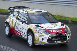 The 2015 Citroën DS3 with a special 60th anniversary livery for the DS