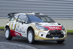The 2015 Citroën DS3 with a special 60th anniversary livery for the DS