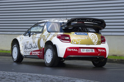 The 2015 Citroën DS3 with a special 60th anniversary livery for the DS