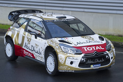 The 2015 Citroën DS3 with a special 60th anniversary livery for the DS