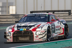 #23 Nissan GT Academy Team RJN Nissan GTR GT3: Florian Strauss, Ricardo Sanchez, Ahmed Bin Khanen, Nick Hammann, Gaetan Paletou